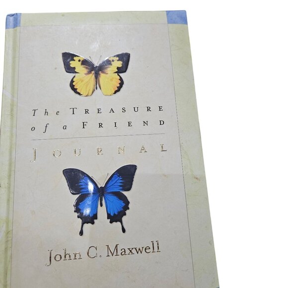 The Treasure Of A Friend Journal By John C. Maxwell - Picture 1 of 4